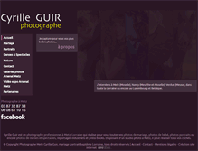 Tablet Screenshot of cyrille-guir.com